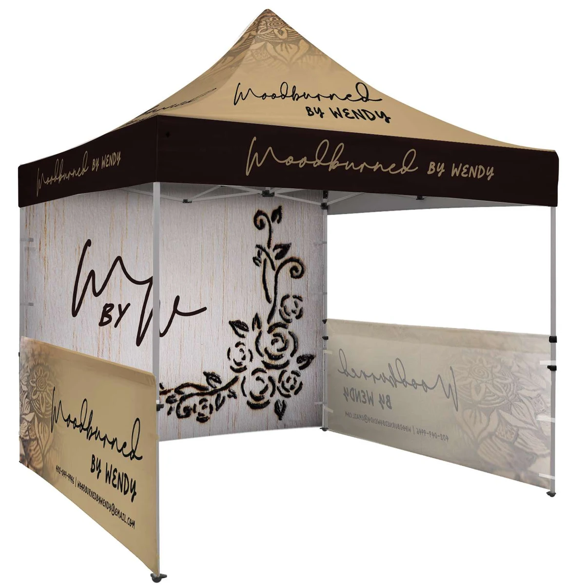 10' Premium Tent & Wall Kit Dye-Sub 1