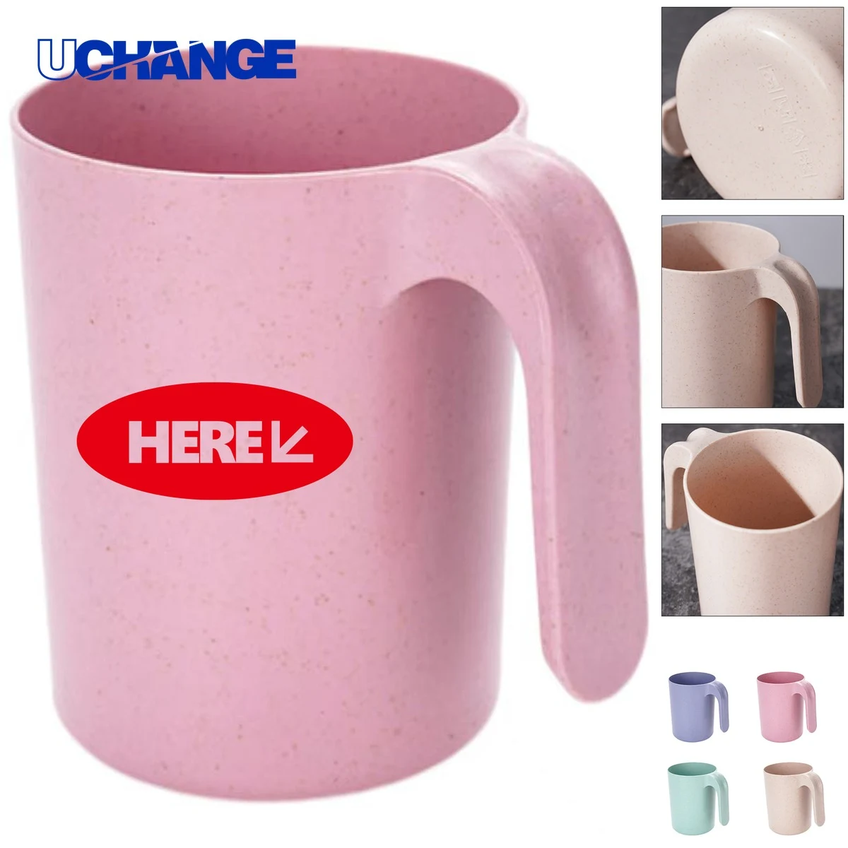 Mug Container with Ergonomic Grip (13 Oz.) 1