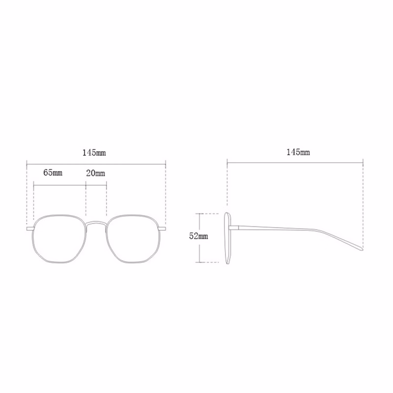 Fashionable retro sunglasses