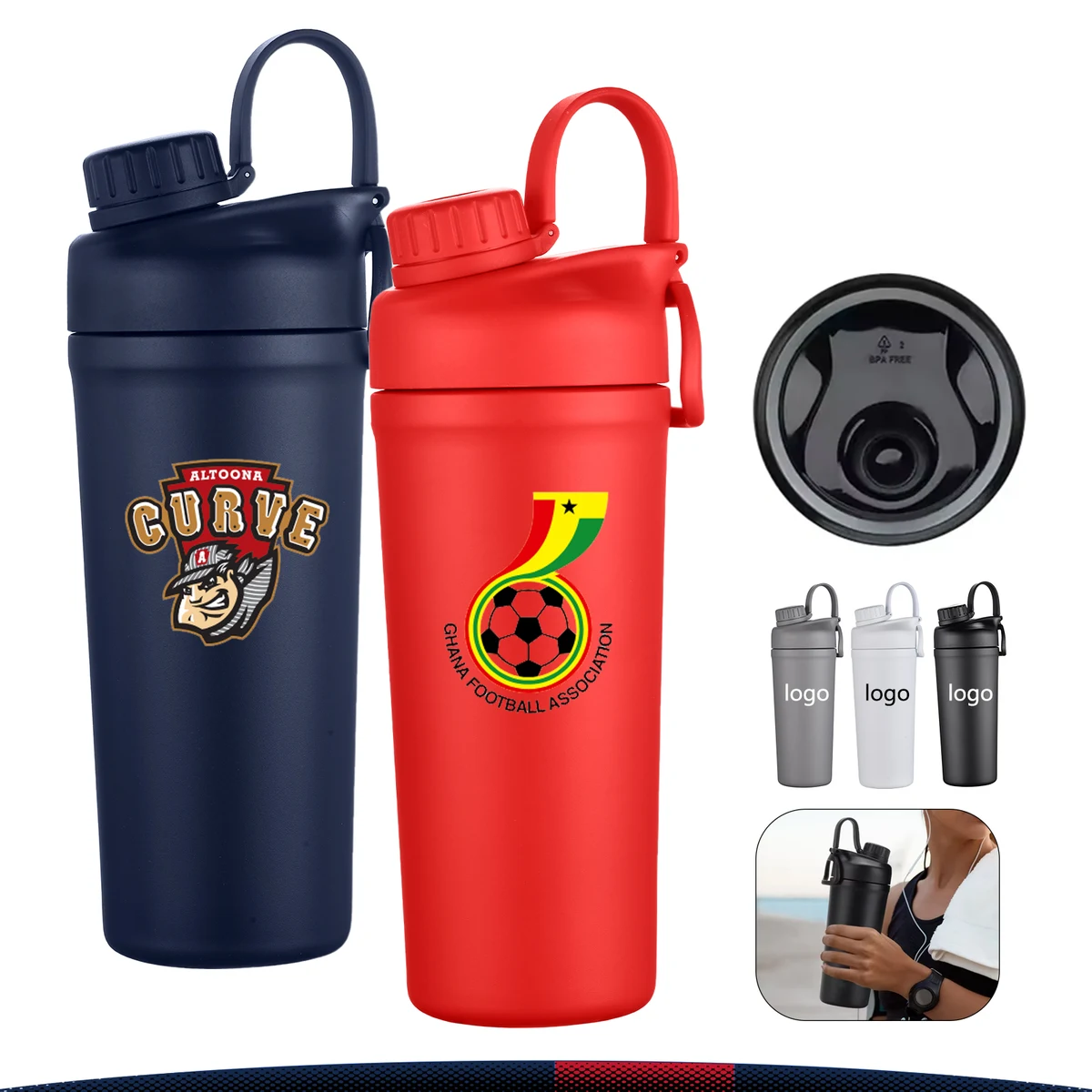 26-oz SolaraX Vacuum lce Shaker 1
