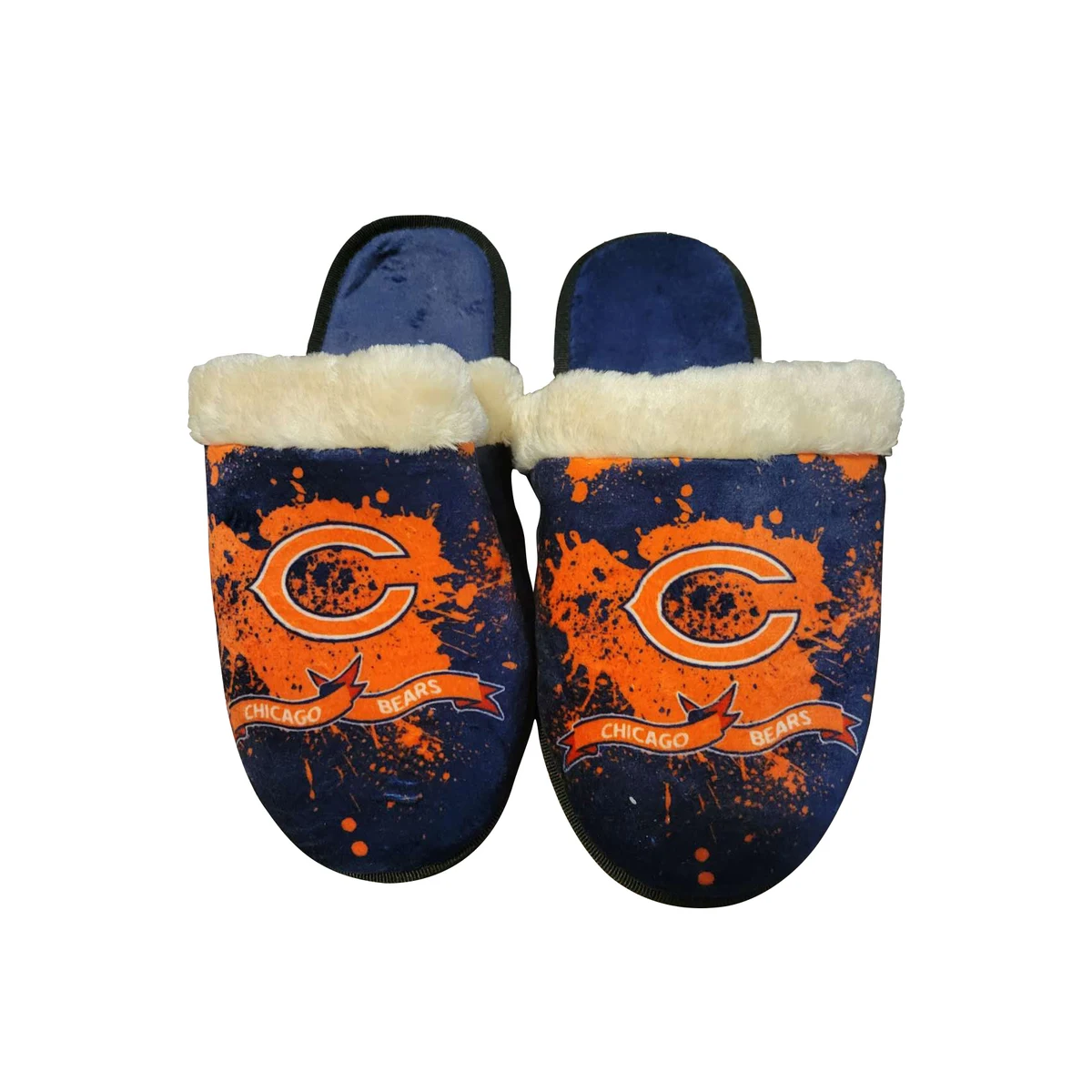 Custom full color Fuzzy Slipper 1