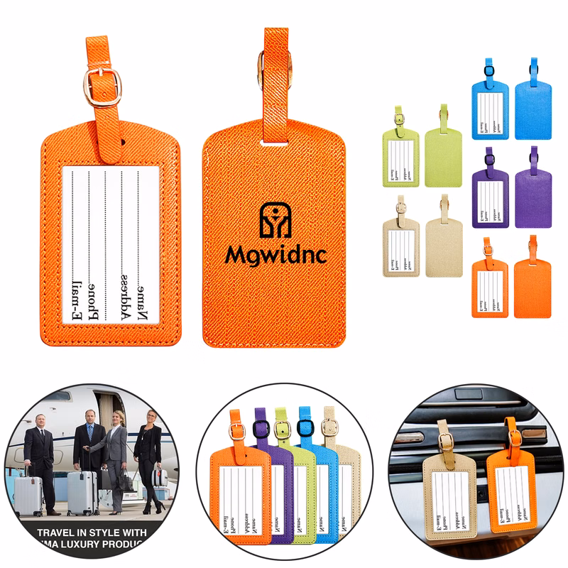 Thickened PU Luggage Tag