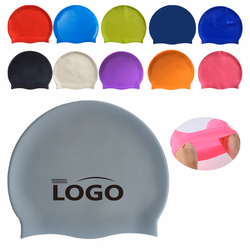 Durable Silicone Swimming Cap MOQ50