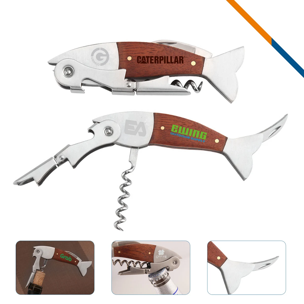 LiftMate Fish Shaped Wine Opener 1