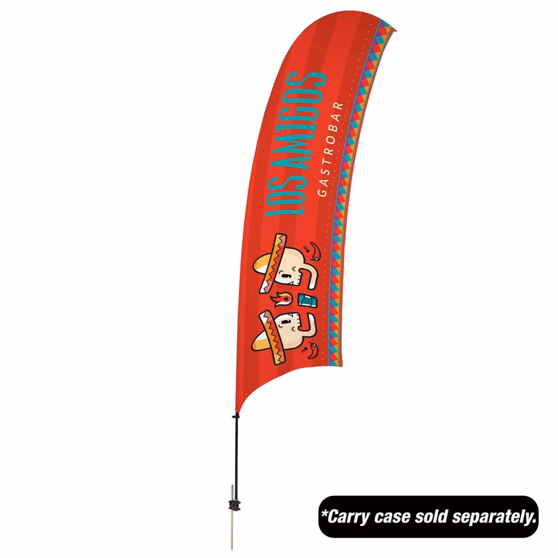15' Value Razor Sail Sign Kit (Single-Sided with Value Spike)