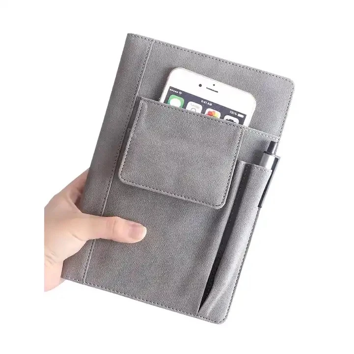 Multi-Pocket Leather Notebook Multi-Pocket Leather Notebook 1