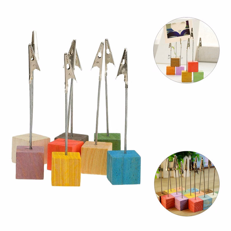 Memo Clip Name Card Clip Photo Stand Holder