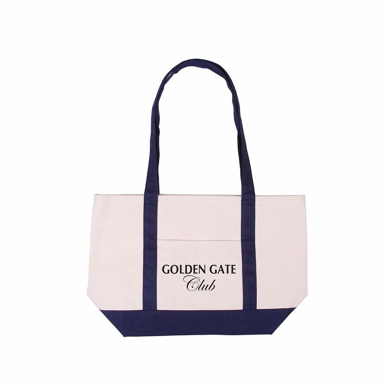 Cotton Canvas Boat Tote Bag
