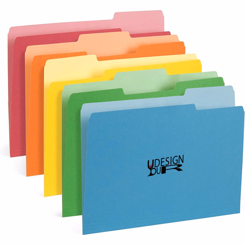 Colored Paper Folders for Office and School Use