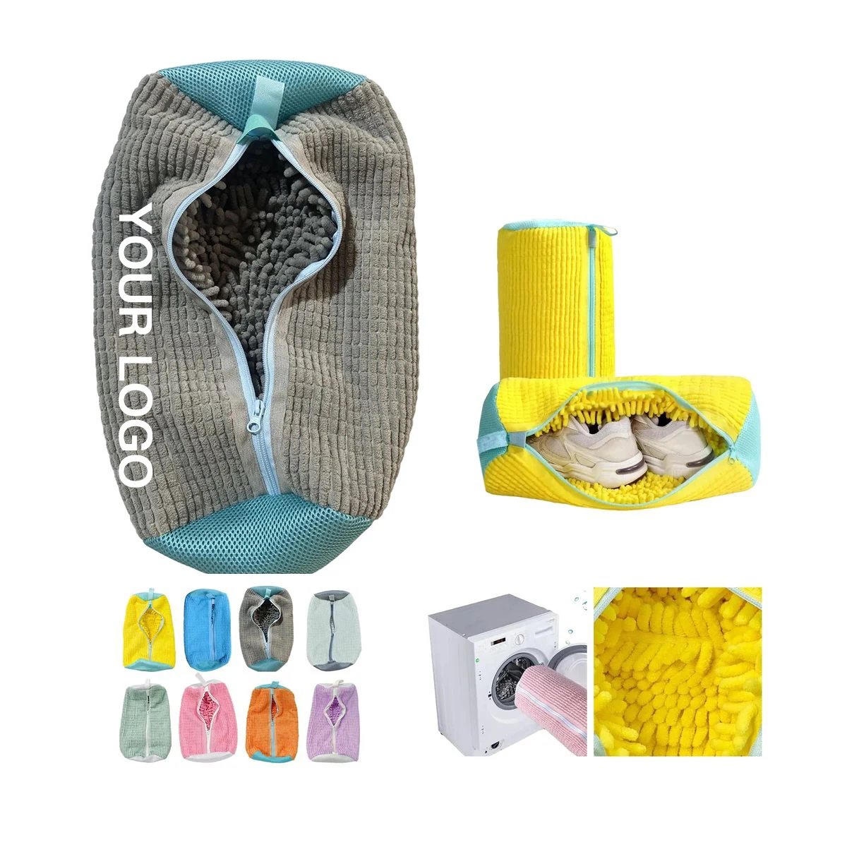 Durable Mesh Shoe Protector for Washers 1