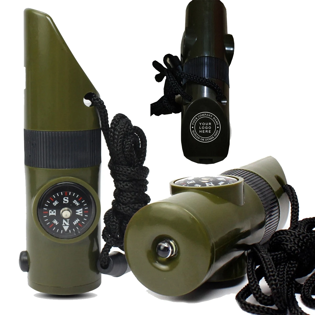 7 in 1whistle outdoor survival supplies 1