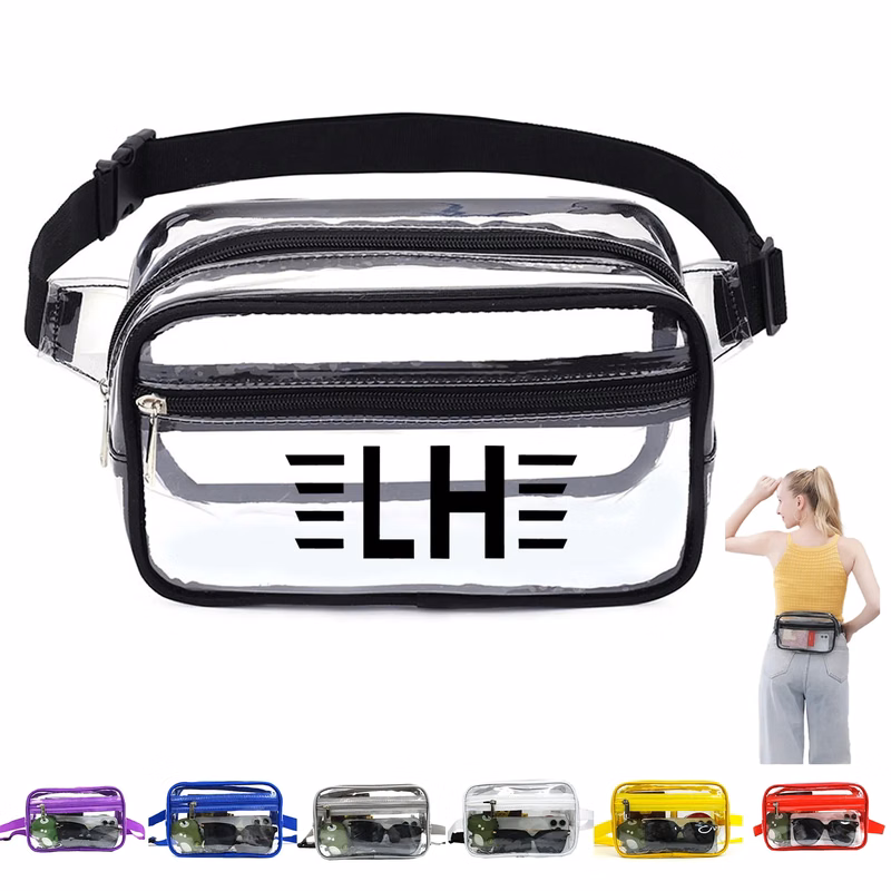 Clear PVC waist pack