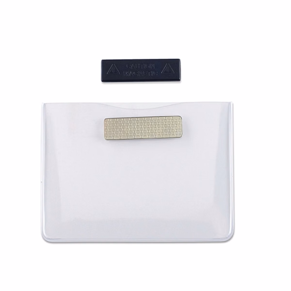 Horizontal Magnetic Event Badge Holder