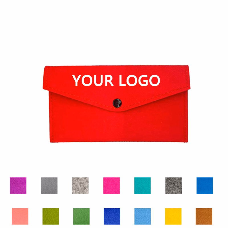 Custom Logo Felt Phone Wallet