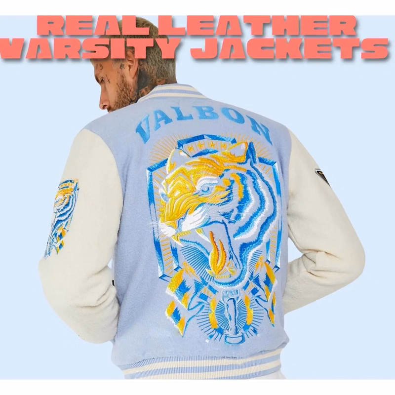 Real Leather Varsity Jackets