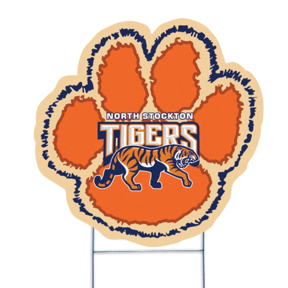 Paw Yard Sign, Full Color 1