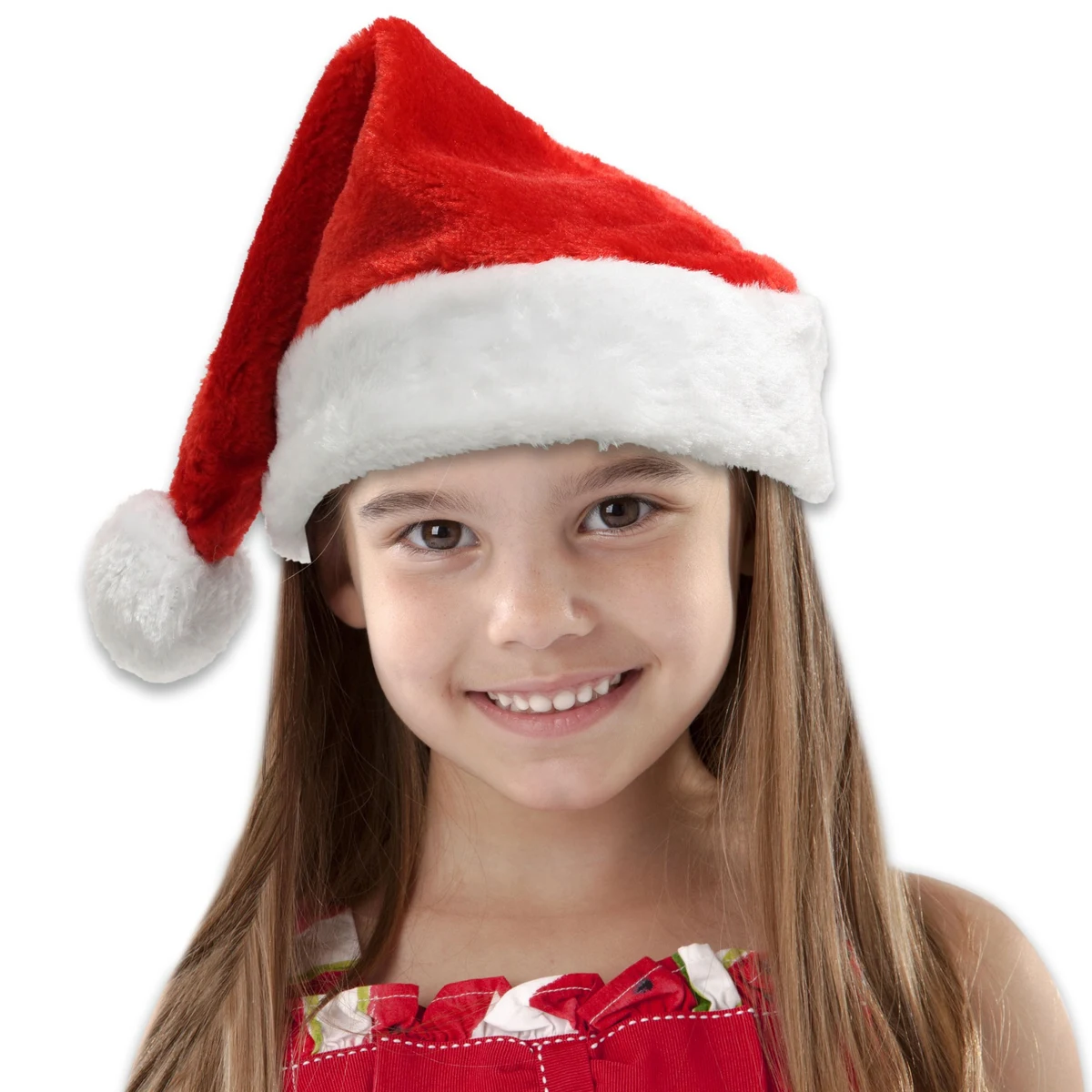 Plush Santa Hat Child's Size 1
