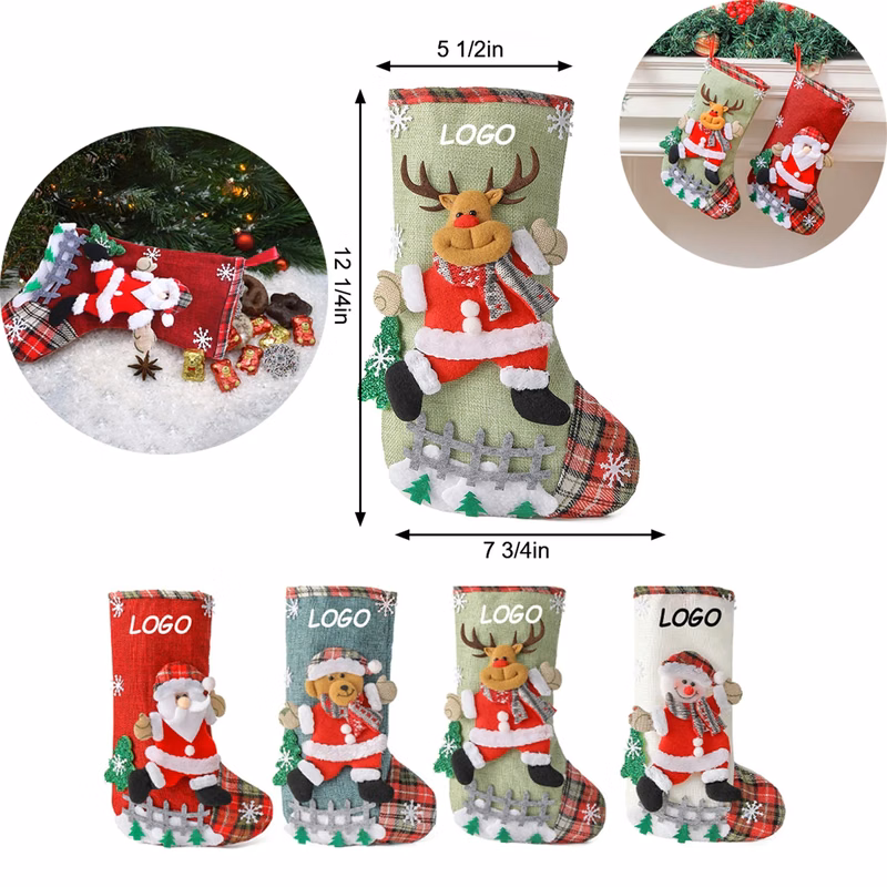 Christmas Sock Gift Bag