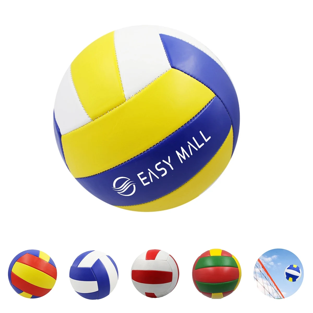 Outdoor PU Leather Soft Volleyball 1
