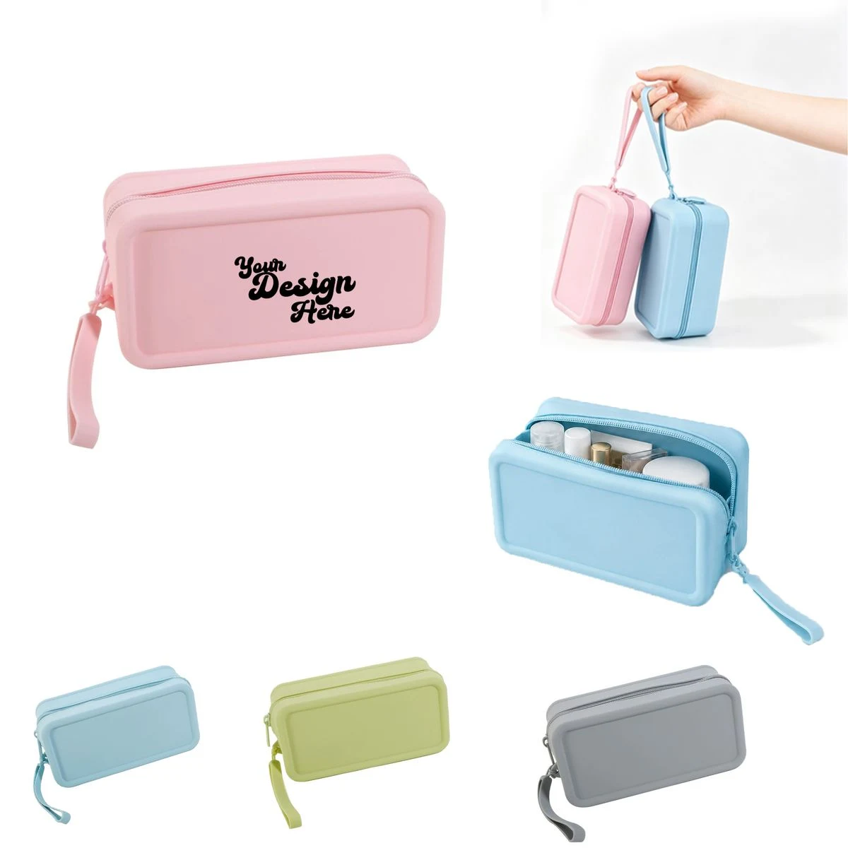 Premium Silicone Travel Organizer with Dustproof Seal 1