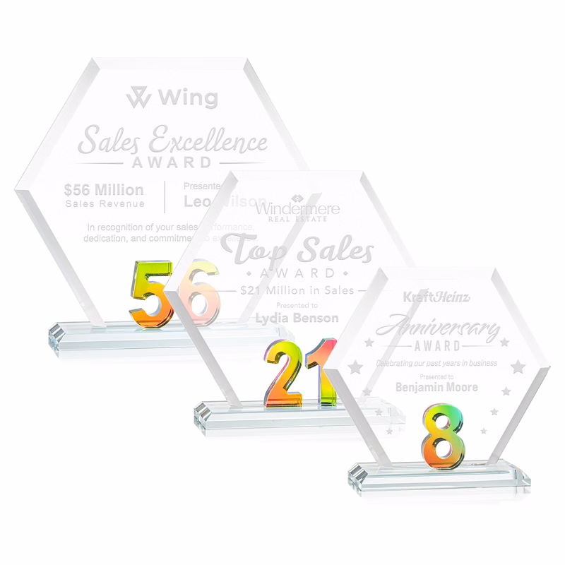 Riviera Milestone Award - Prismatic
