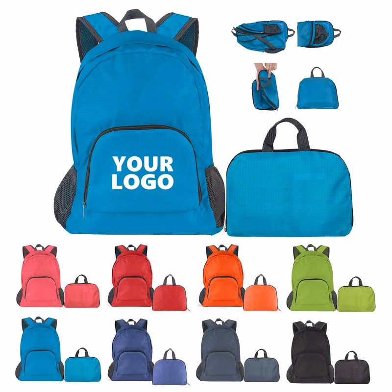 Packable Travel Backpack With Side Mesh
