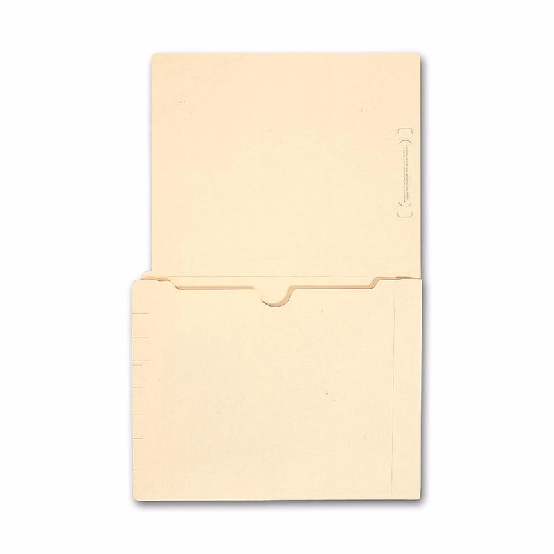 File Folder, Full Pocket Manila , End Tab, No Fastener
