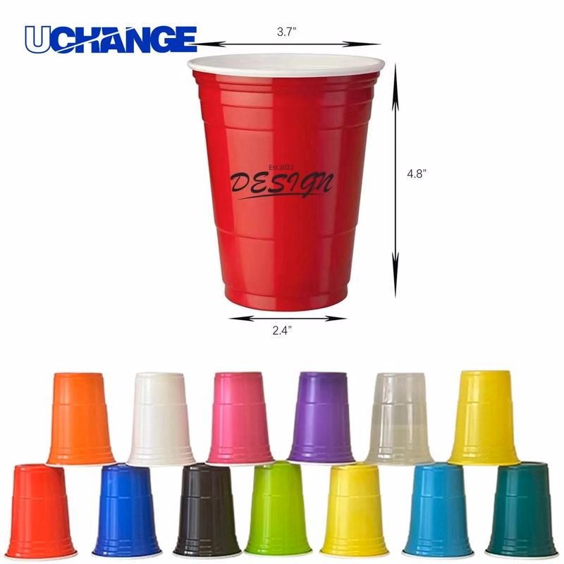 Disposable Party Stadium Cup Container (16oz)