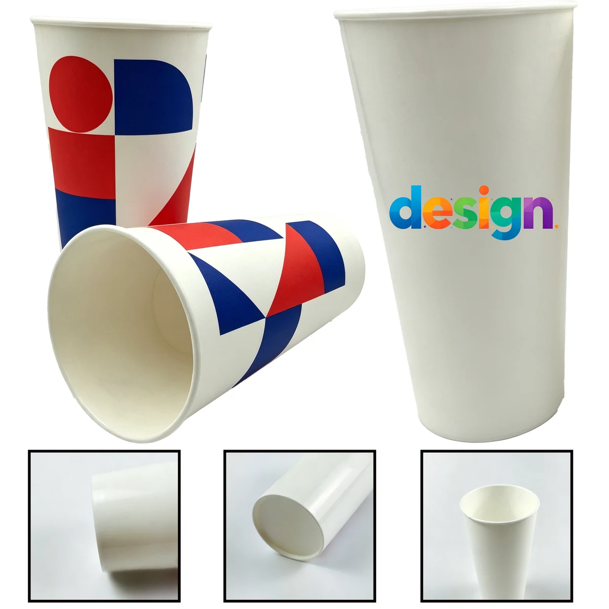 24oz Custom Wrap-Printed PP Stadium Cup 1