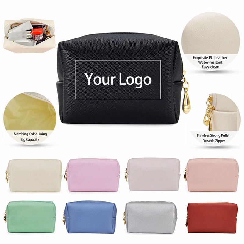 PU Leather Makeup Bag