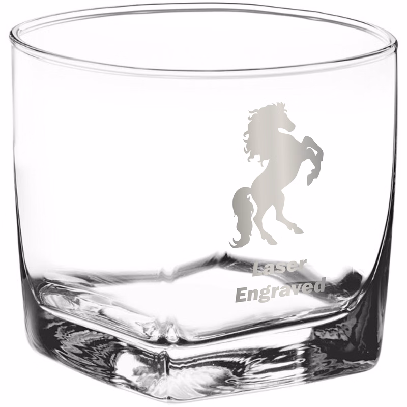 Acopa 10 oz Square Stackable Rocks | Old Fashioned Glass