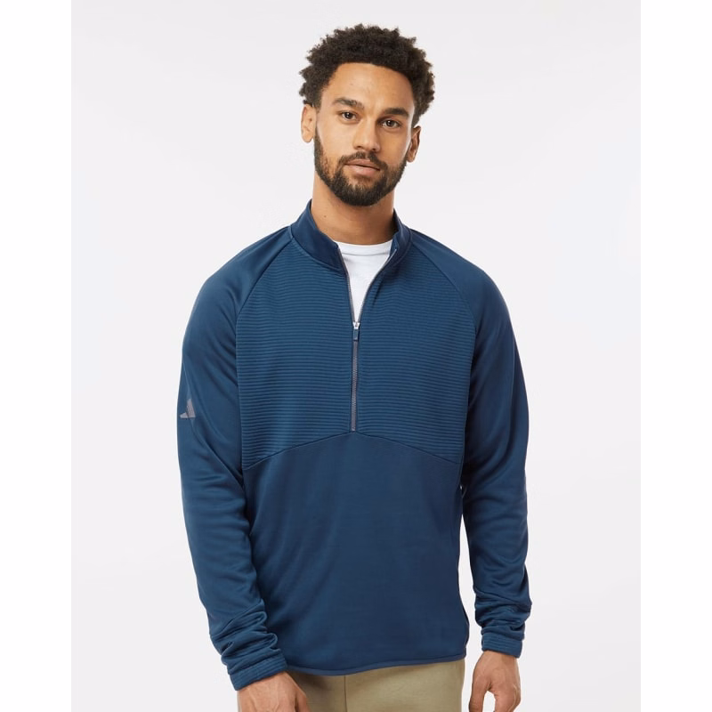 Adidas Men's Performance Quarter-Zip Pullover - A587