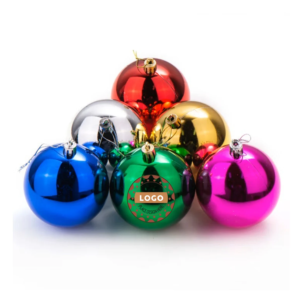 Christmas Trees Ball Ornament 1