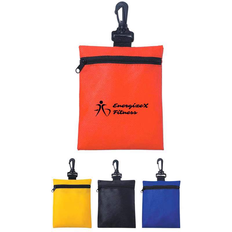 Zippered Clip-On Pouch