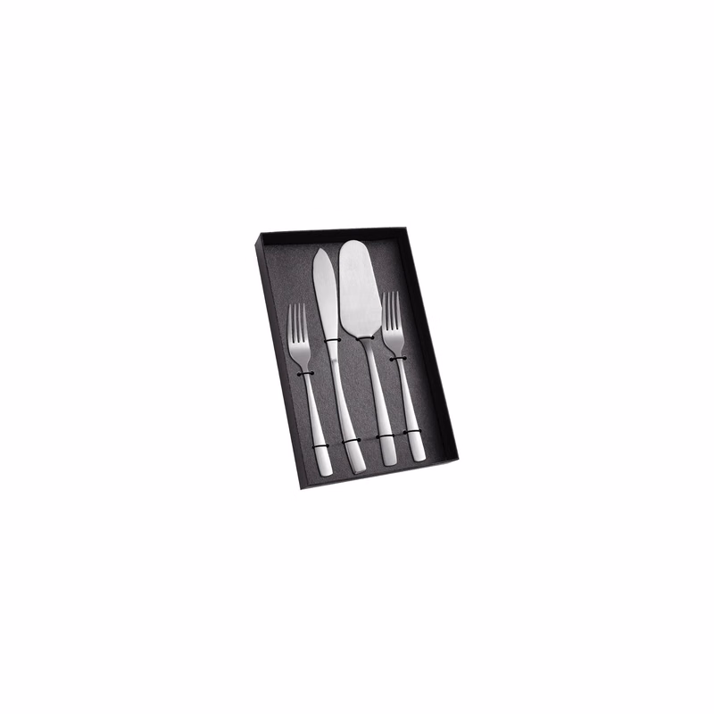 Stainless Steel Cake Knife Set
