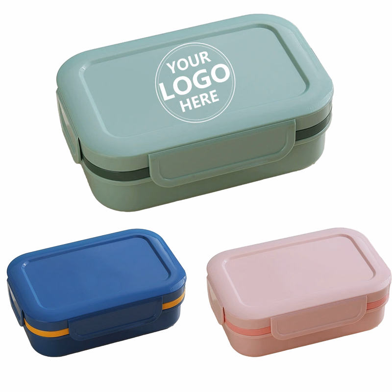 Sealed Microwaveable Double-Decker Food Box