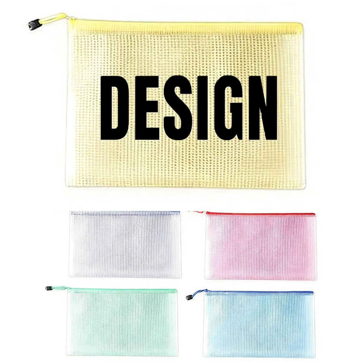 Mesh Waterproof Clear Document Bag 1