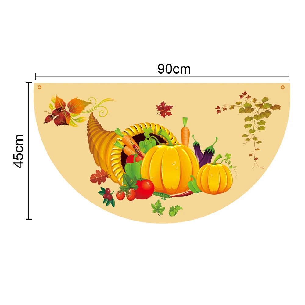 90x45CM Thanksgiving Fan Flag 1