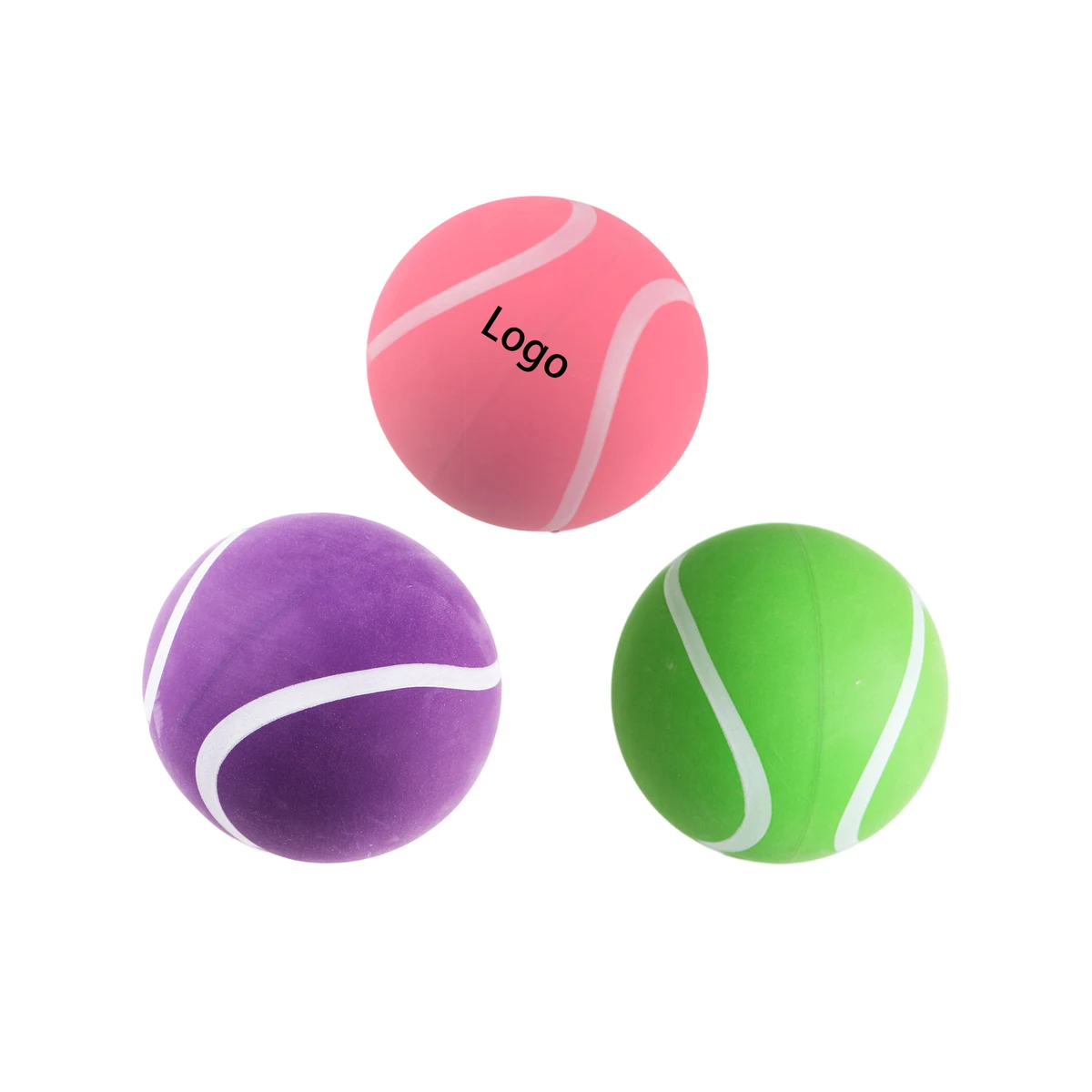 Hollow Rubber Tennis Dog Ball 1