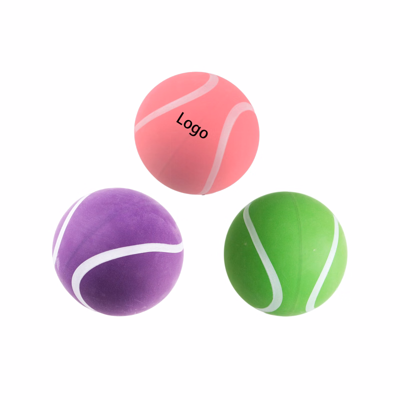 Hollow Rubber Tennis Dog Ball