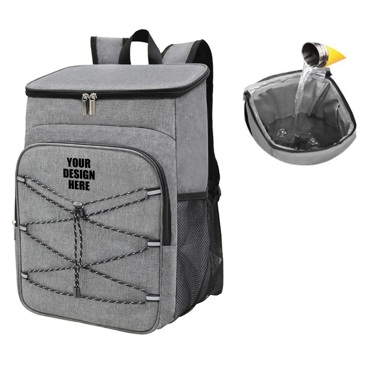 Waterproof PEVA Cooler Backpack 1