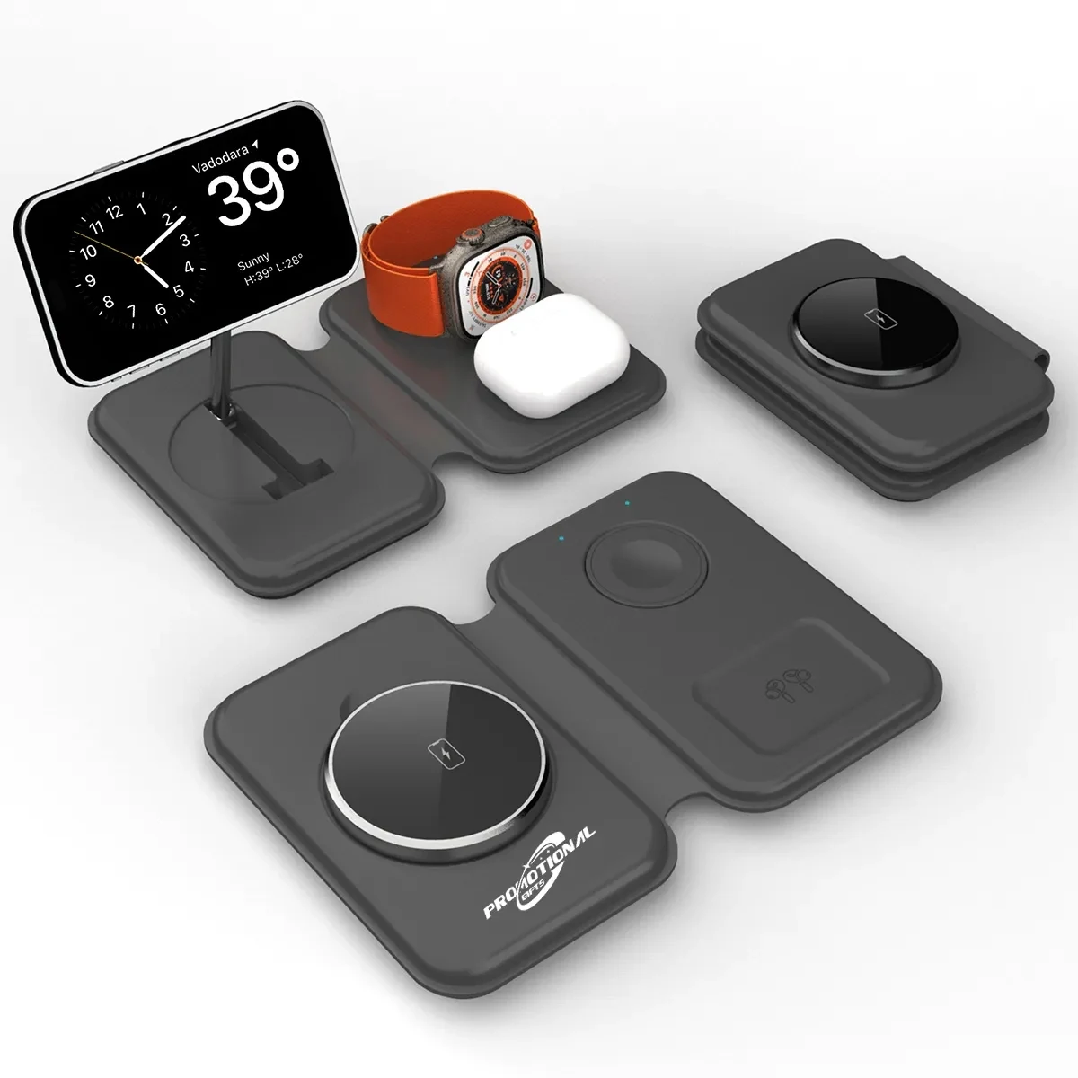 Foldable Magnetic Wireless Charging Station 1