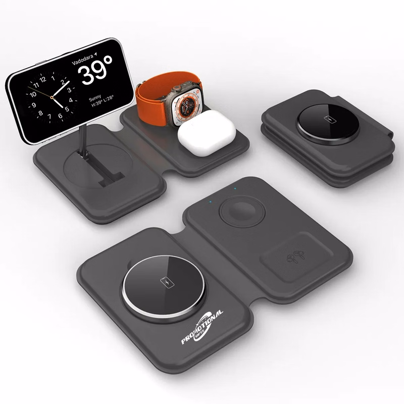 Foldable Magnetic Wireless Charging Station