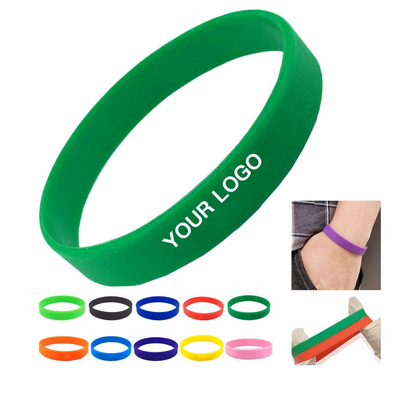 Durable Silicone Bracelets Lightweight Reusable