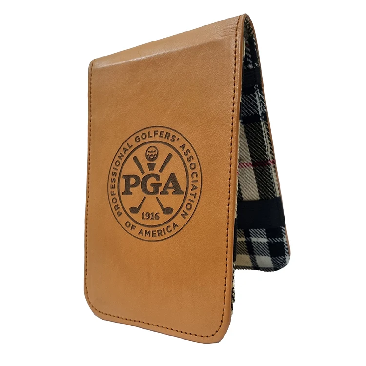 Scorecard/Yardage Book Holder (Vegetable Leather) 1