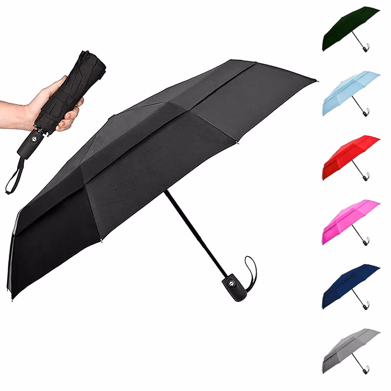 Windproof Umbrella with Automatic Button