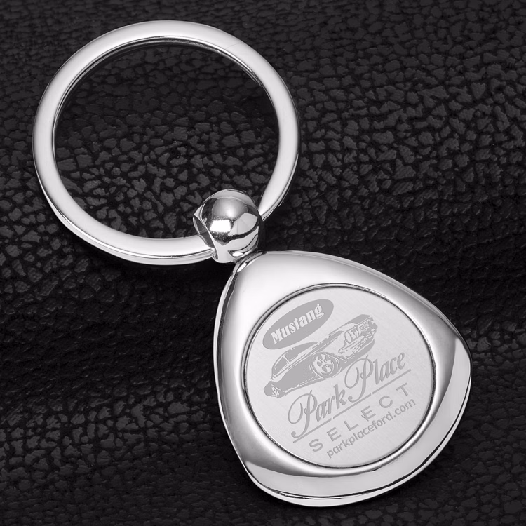 "Infini" Laser Engraved Metal Keyholder