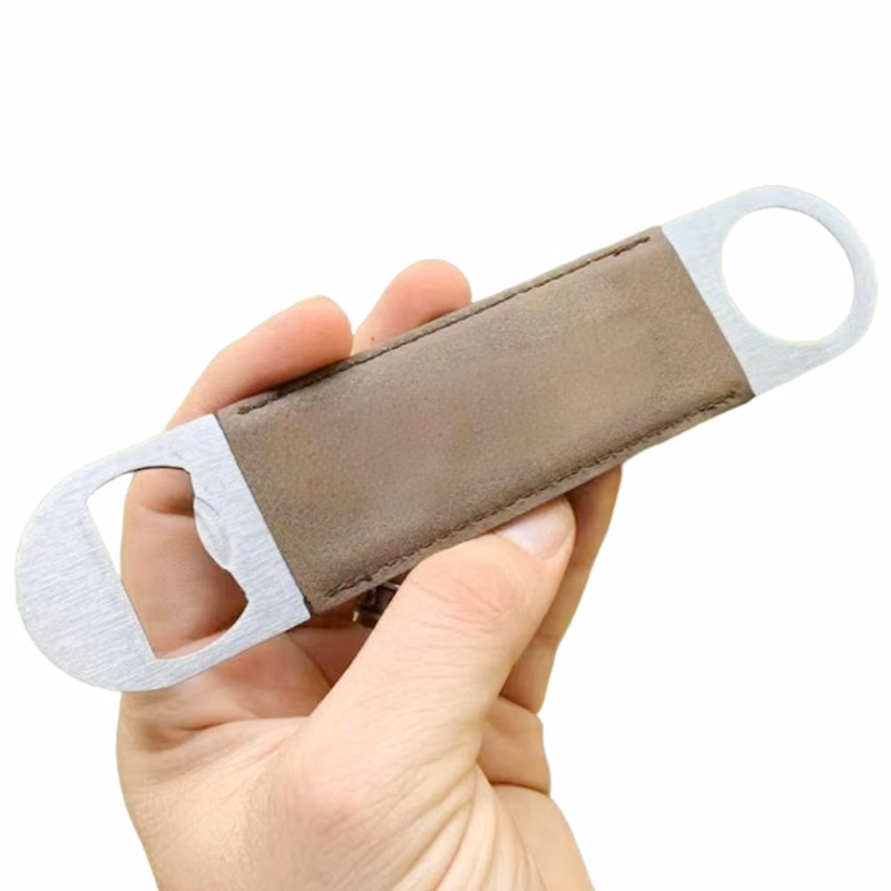 Synthetic Leather Bottle Opener Tool