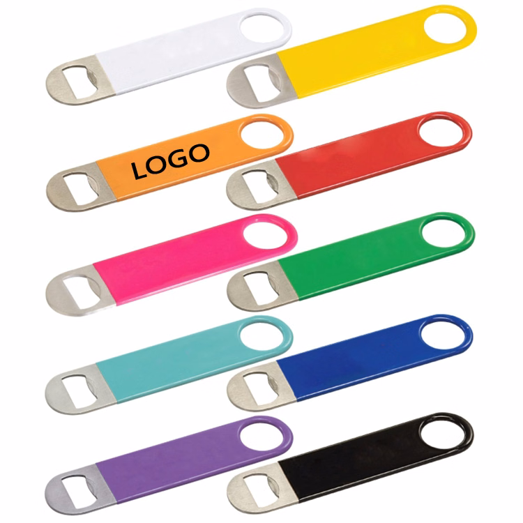 Vinyl Wrapped Paddle Style Bottle Opener