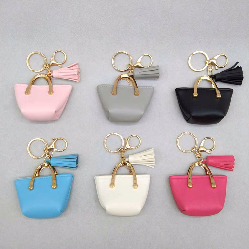 Mini Tote Bag Keychain